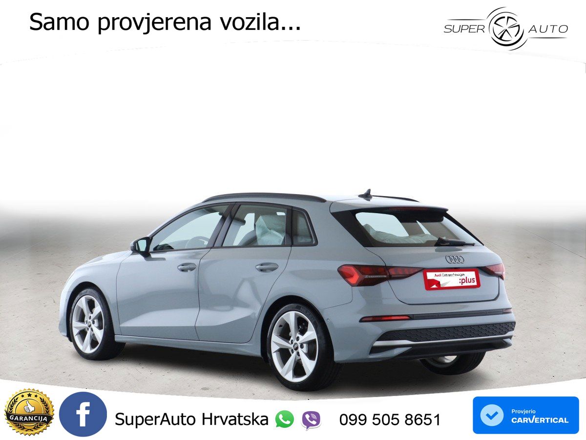 Audi A3 30 TDI (116 KS) advanced LED+GR SJED+ACC