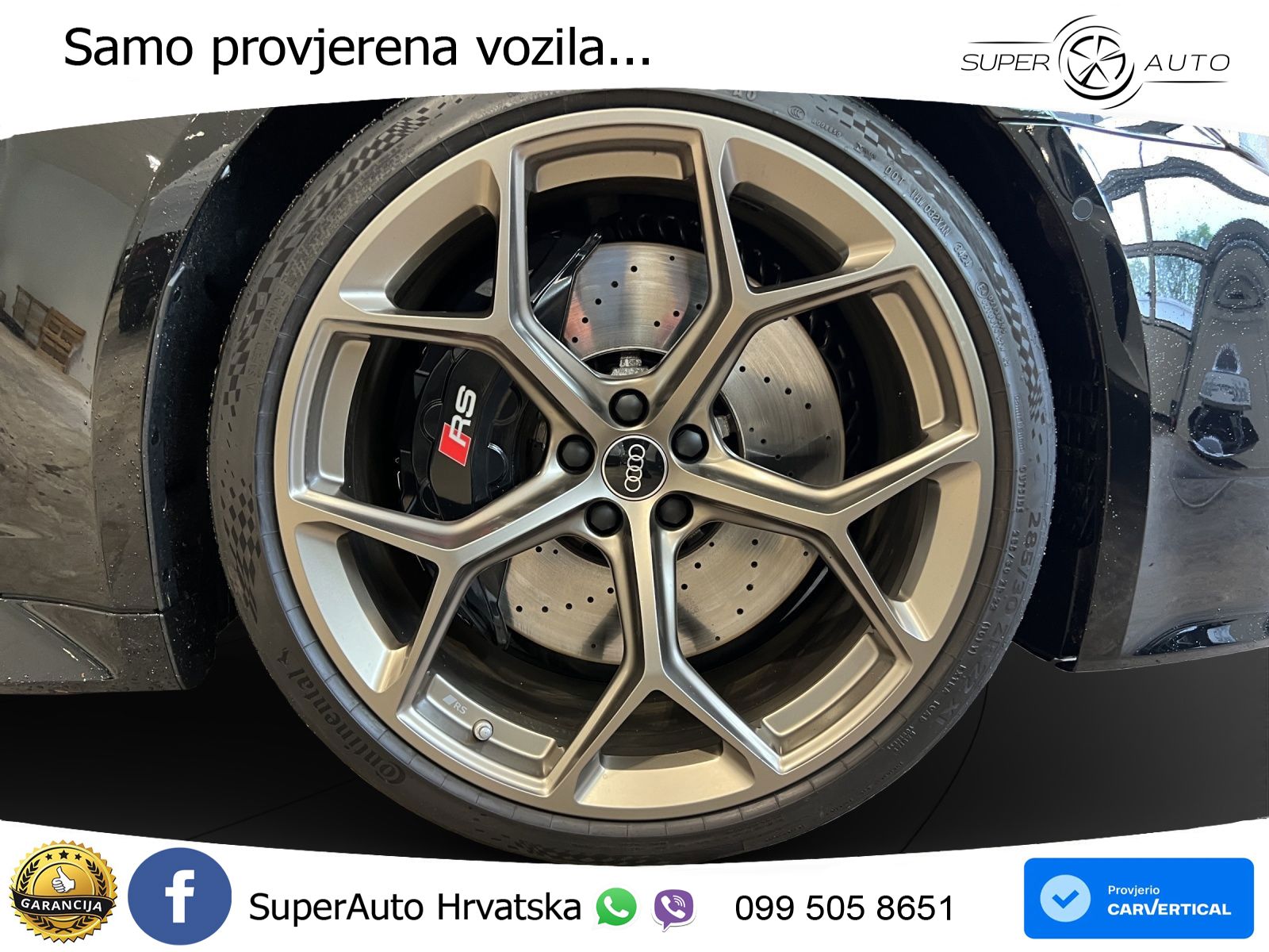 Audi RS6 Avant 4.0 TFSI V8 performance (630 KS)  quattro tiptronic Kuka ZRAČNI+ACC+GR SJED+KAM+PANO