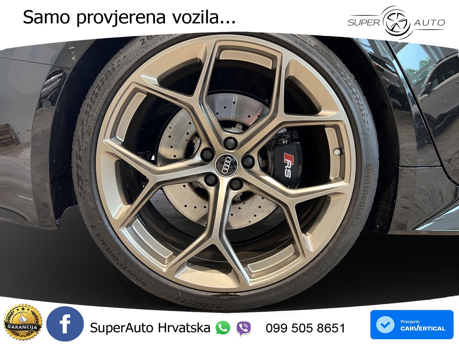 Audi RS6 Avant 4.0 TFSI V8 performance (630 KS)  quattro tiptronic Kuka ZRAČNI+ACC+GR SJED+KAM+PANO