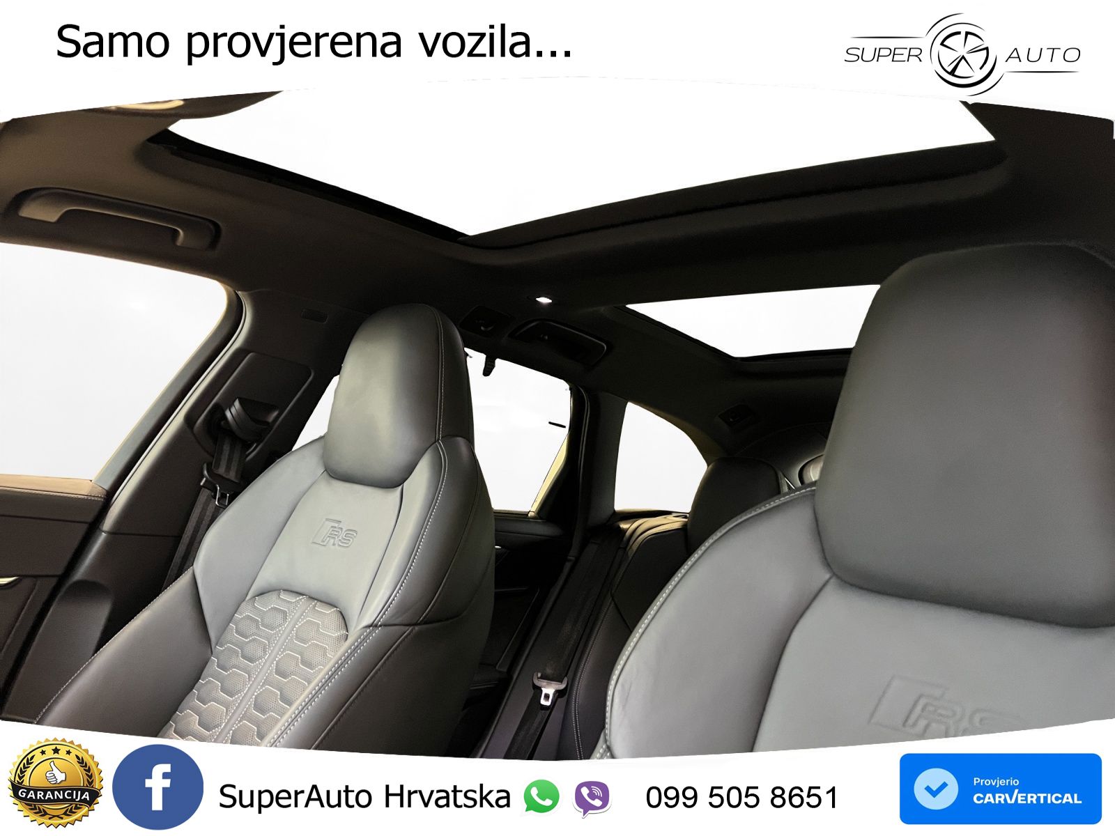 Audi RS6 Avant 4.0 TFSI V8 performance (630 KS)  quattro tiptronic Kuka ZRAČNI+ACC+GR SJED+KAM+PANO