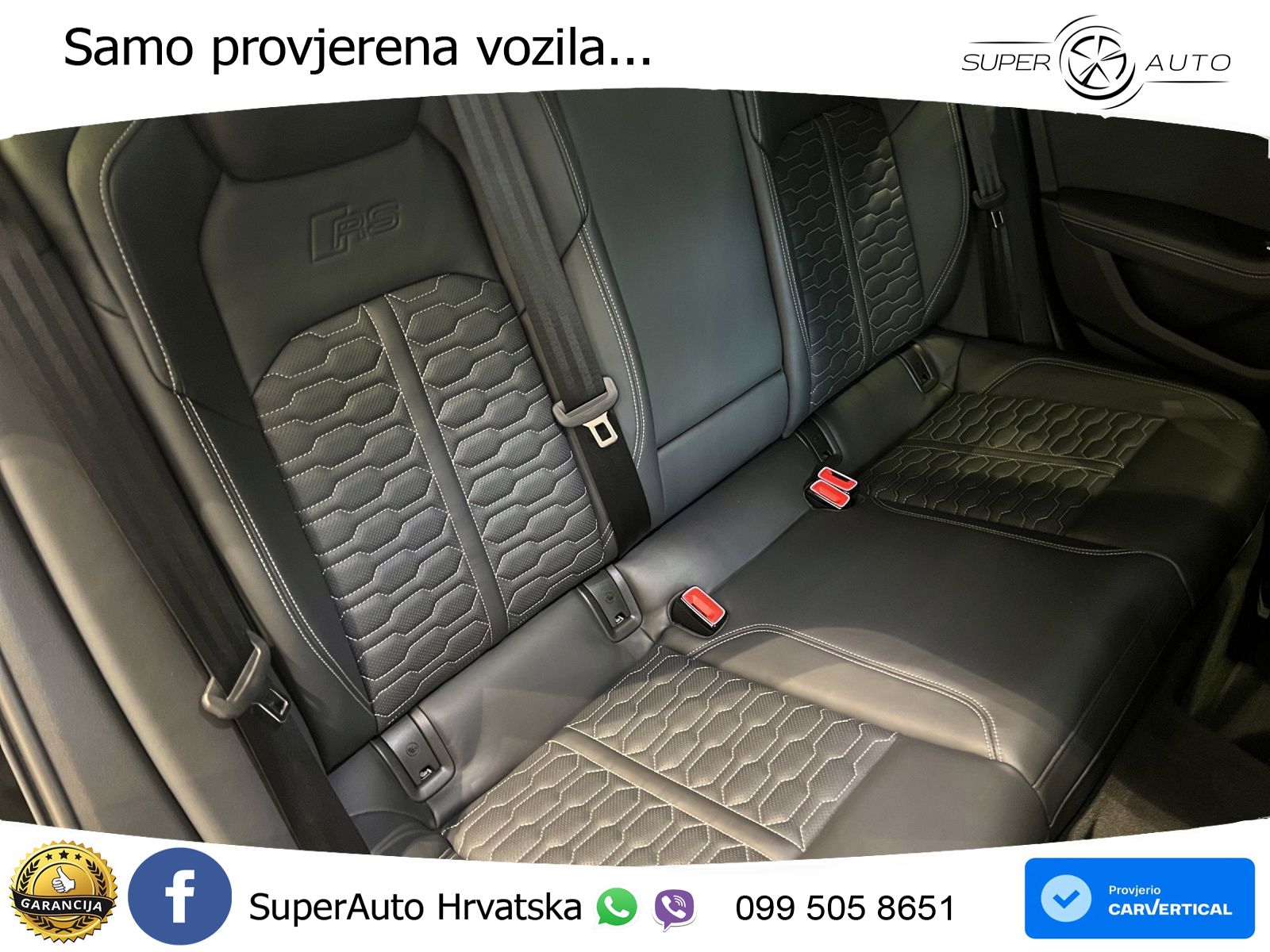 Audi RS6 Avant 4.0 TFSI V8 performance (630 KS)  quattro tiptronic Kuka ZRAČNI+ACC+GR SJED+KAM+PANO