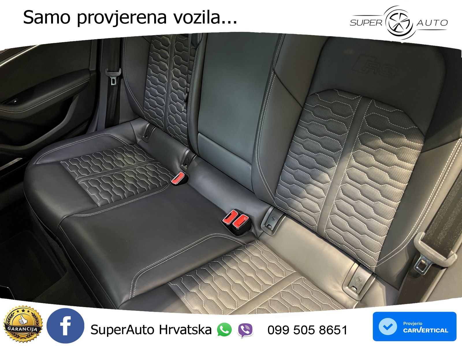 Audi RS6 Avant 4.0 TFSI V8 performance (630 KS)  quattro tiptronic Kuka ZRAČNI+ACC+GR SJED+KAM+PANO