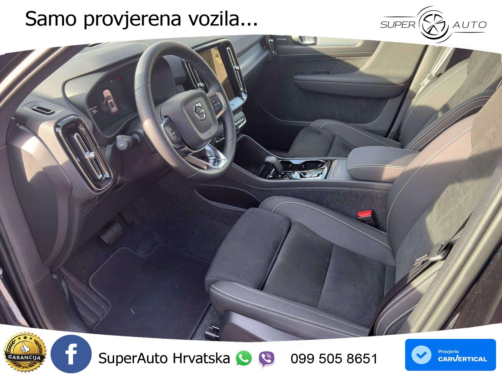 Volvo XC40 2.0 B3 163 KS Automatic ACC+GR SJED+360+PANO