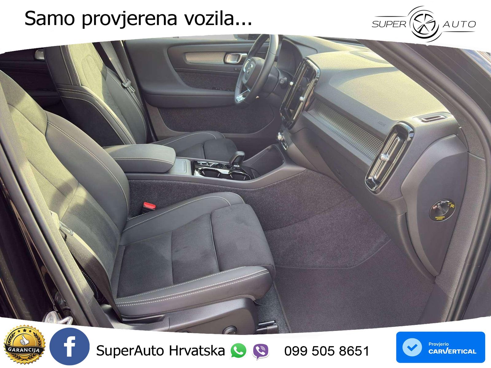 Volvo XC40 2.0 B3 163 KS Automatic ACC+GR SJED+360+PANO