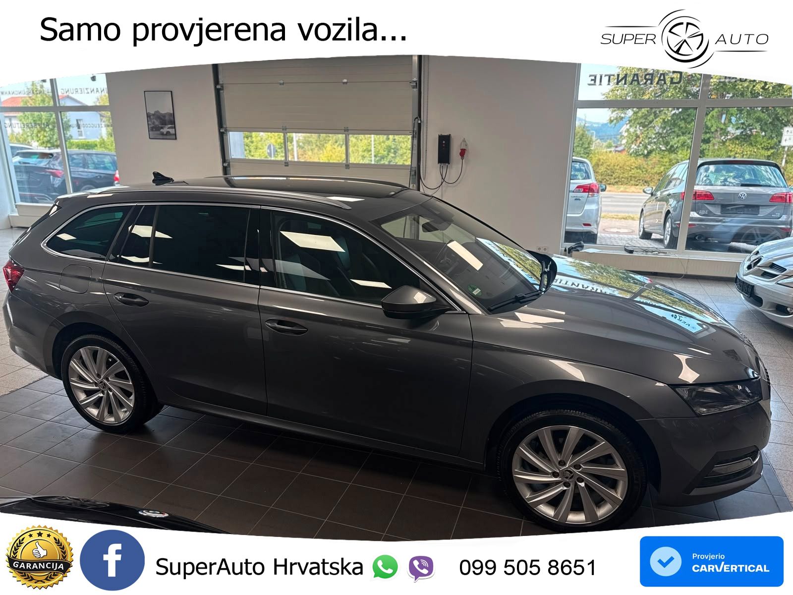 Škoda Octavia Combi 2.0 TDI (150 KS) DSG LED+GR SJED+ACC