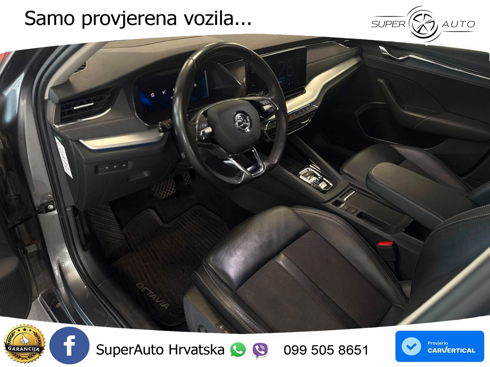 Škoda Octavia Combi 2.0 TDI (150 KS) DSG LED+GR SJED+ACC