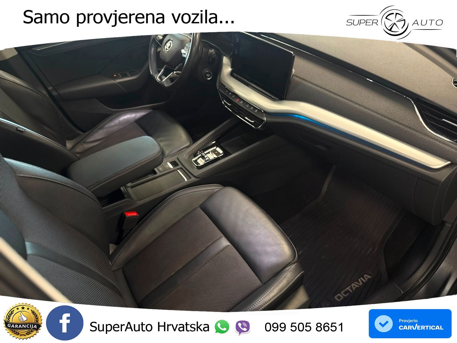 Škoda Octavia Combi 2.0 TDI (150 KS) DSG LED+GR SJED+ACC