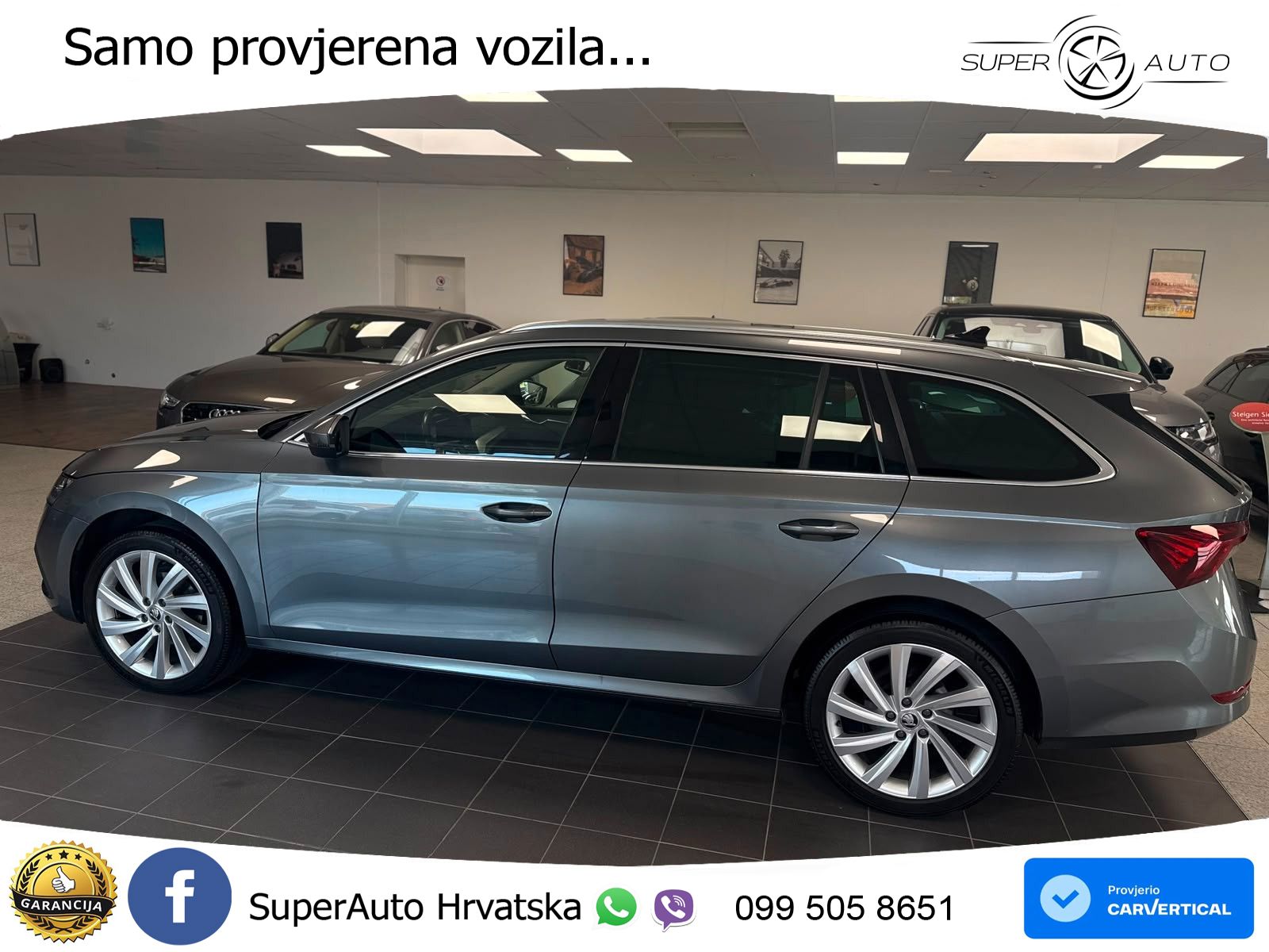 Škoda Octavia Combi 2.0 TDI (150 KS) DSG LED+GR SJED+ACC