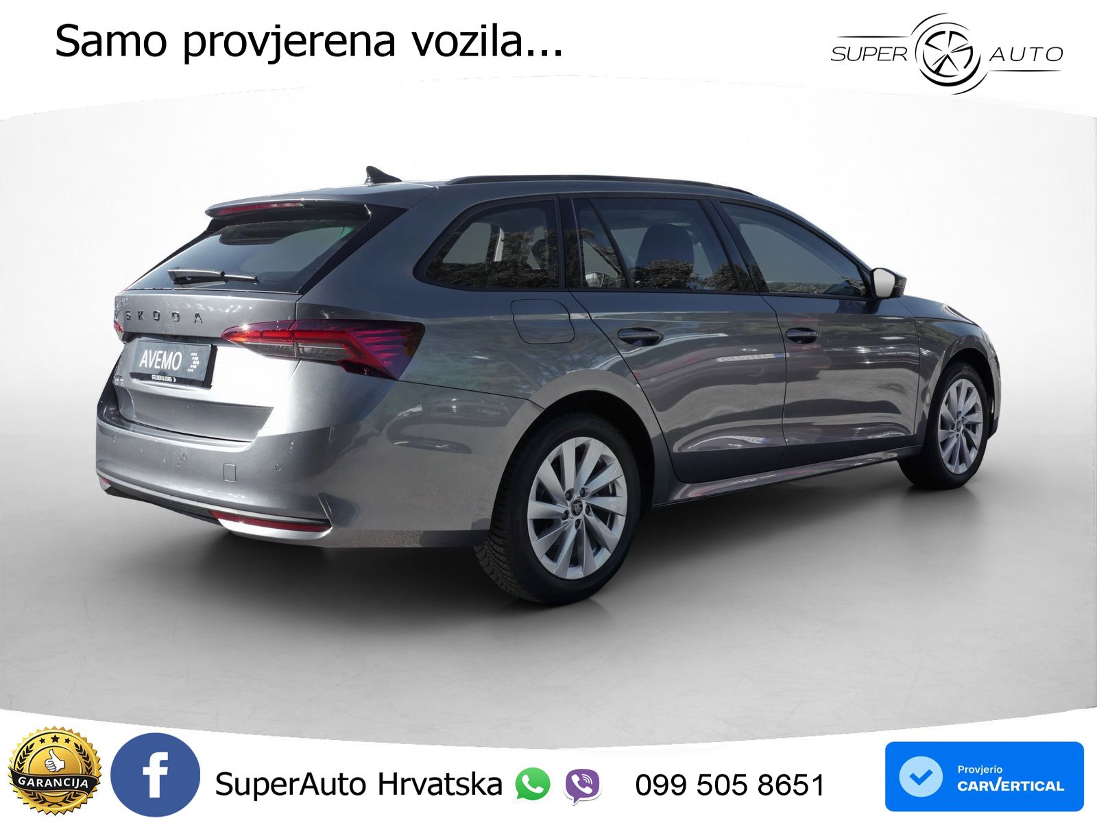 Škoda Octavia Combi 2.0 TDI (150 KS) DSG Selection LED+GR SJED+ACC