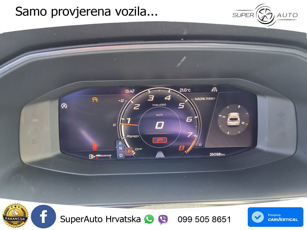 Cupra Formentor VZ5 2.5 TSI (390 KS) 4Drive DSG MATRIX+GR SJED+KAM