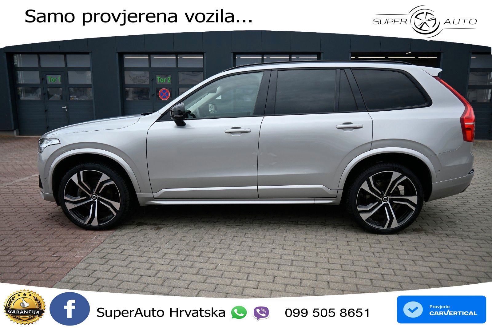 Volvo XC90 2.0 B5 Diesel AWD Automatic ACC+GR SJED+360+PANO