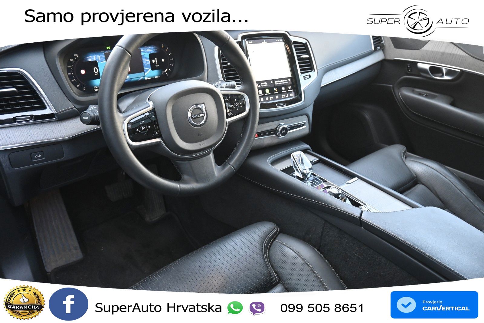 Volvo XC90 2.0 B5 Diesel AWD Automatic ACC+GR SJED+360+PANO