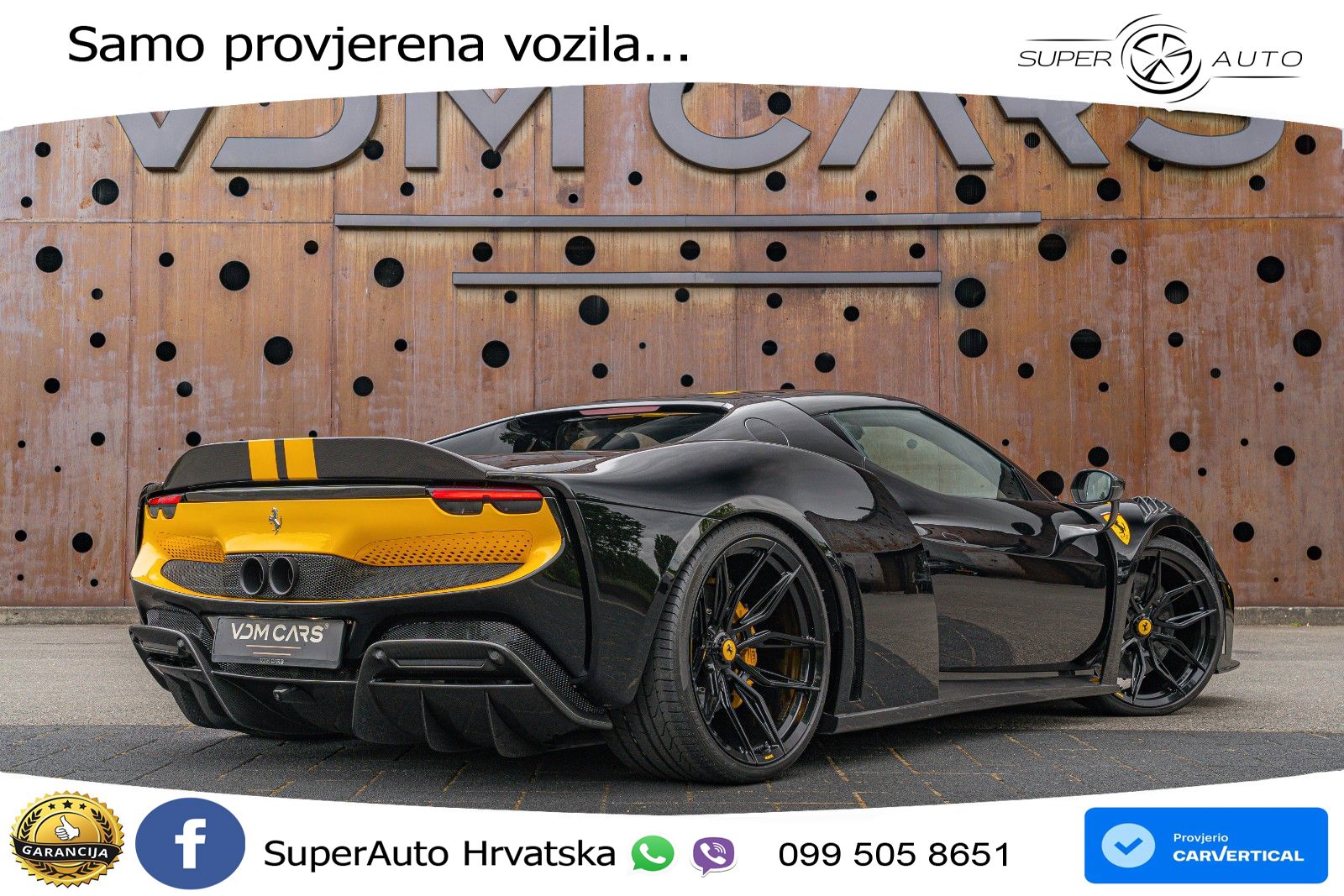 Ferrari 296 GTB 3.0 V6 (830 KS) F1 DCT