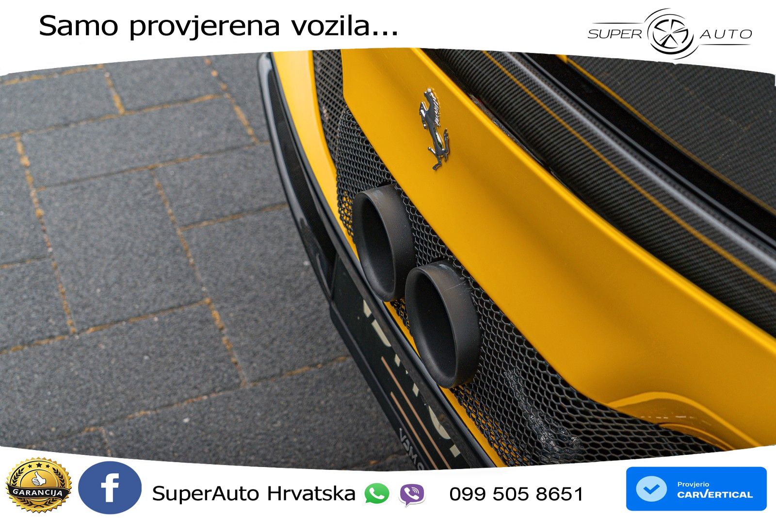 Ferrari 296 GTB 3.0 V6 (830 KS) F1 DCT