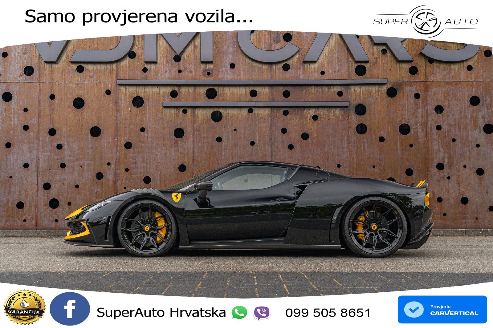Ferrari 296 GTB 3.0 V6 (830 KS) F1 DCT