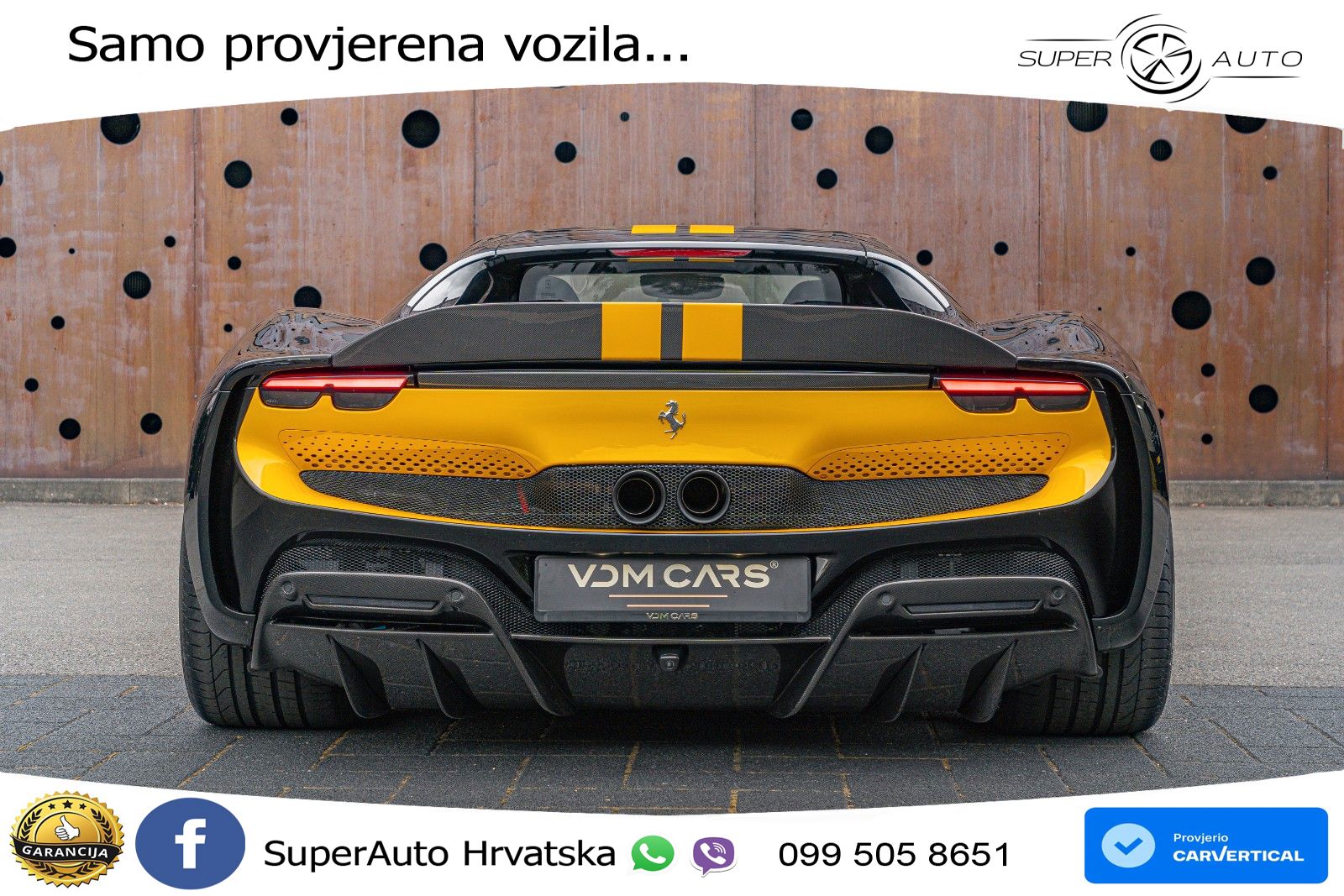 Ferrari 296 GTB 3.0 V6 (830 KS) F1 DCT