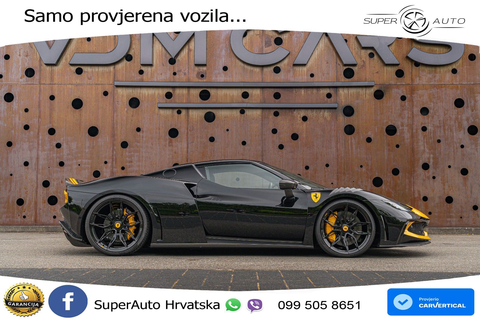 Ferrari 296 GTB 3.0 V6 (830 KS) F1 DCT