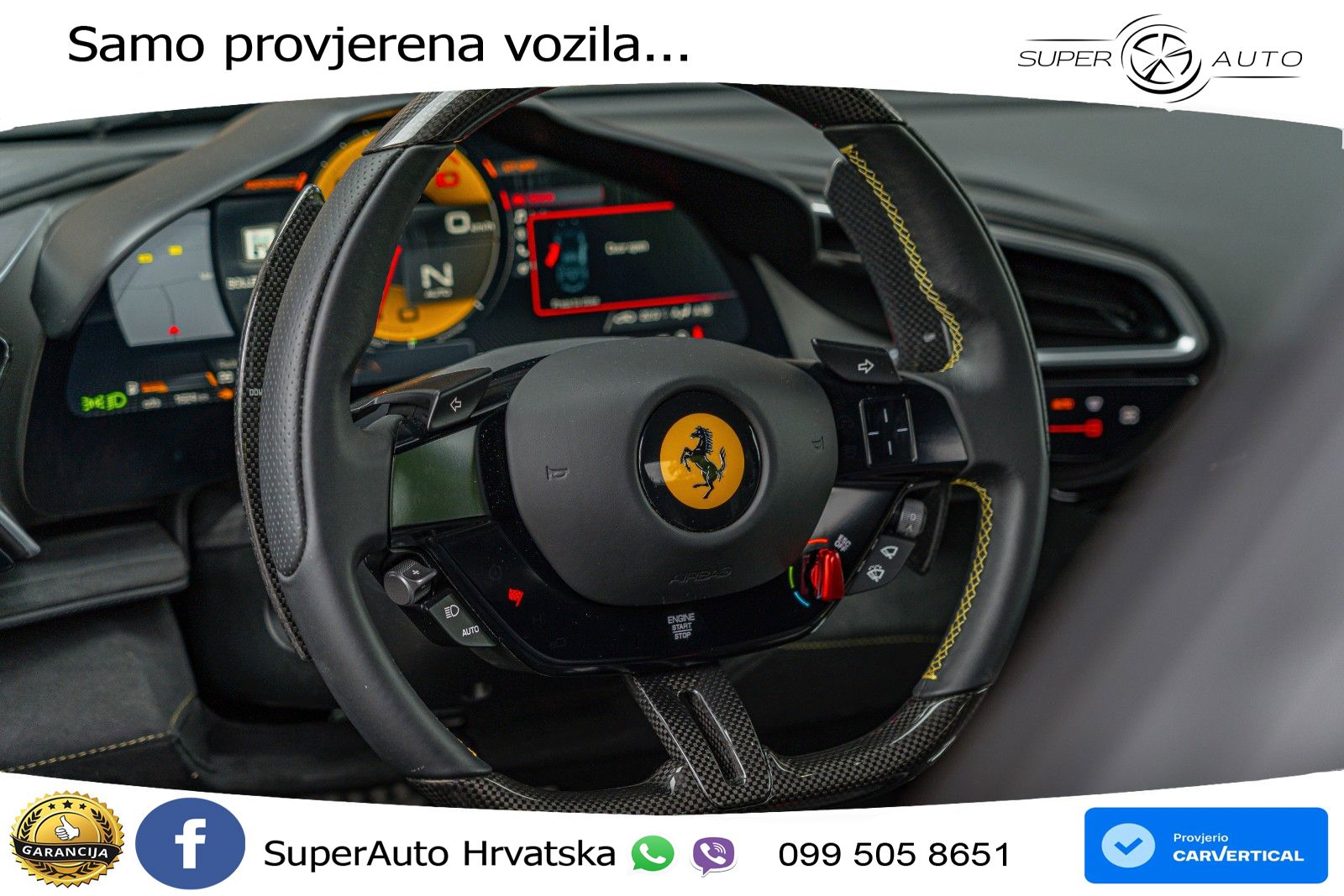 Ferrari 296 GTB 3.0 V6 (830 KS) F1 DCT