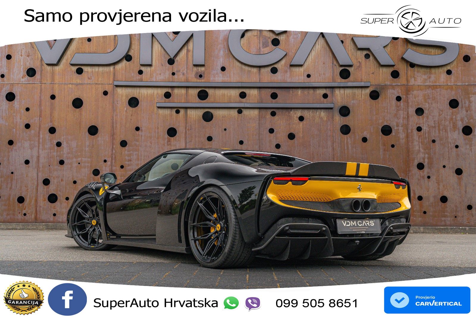 Ferrari 296 GTB 3.0 V6 (830 KS) F1 DCT