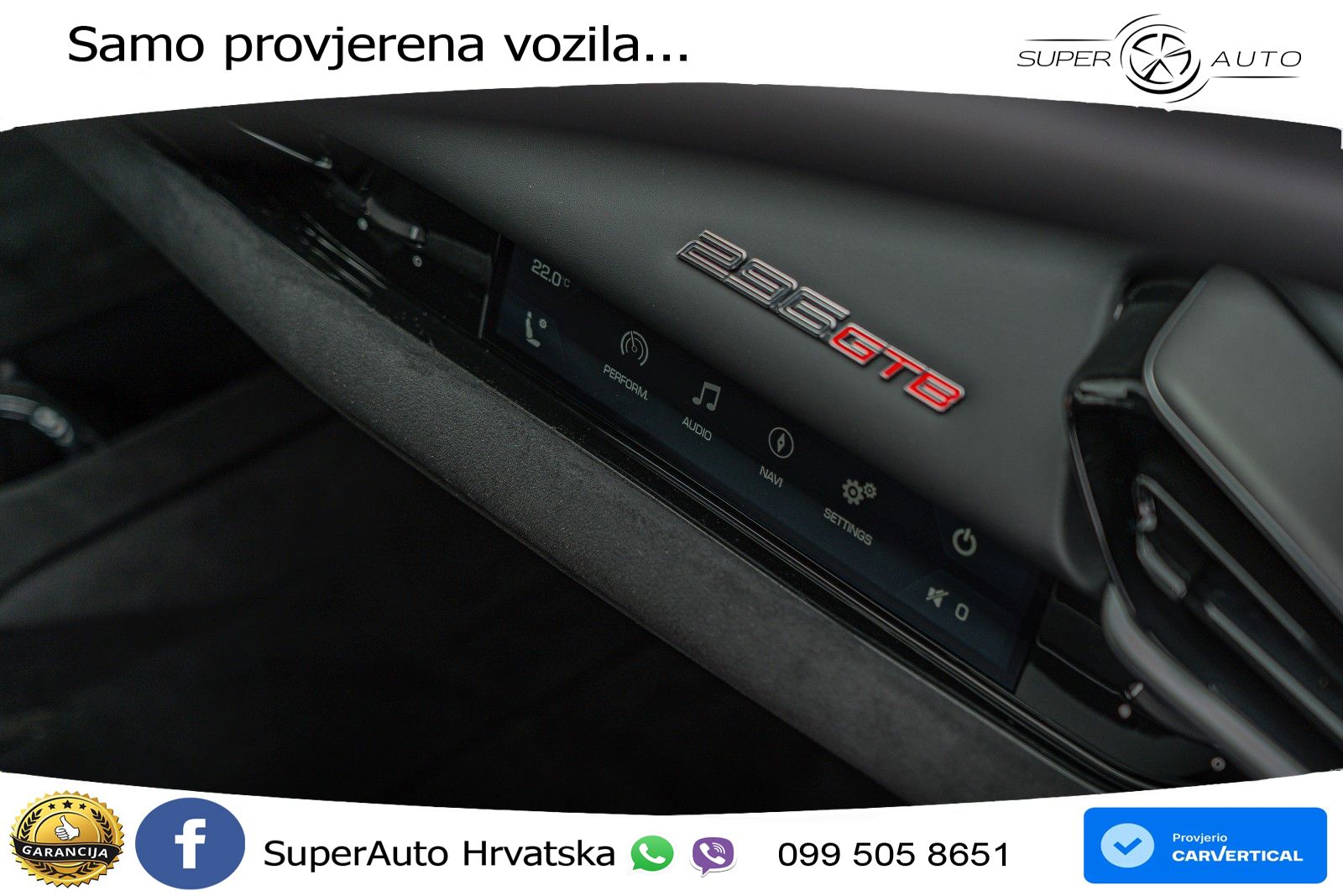 Ferrari 296 GTB 3.0 V6 (830 KS) F1 DCT