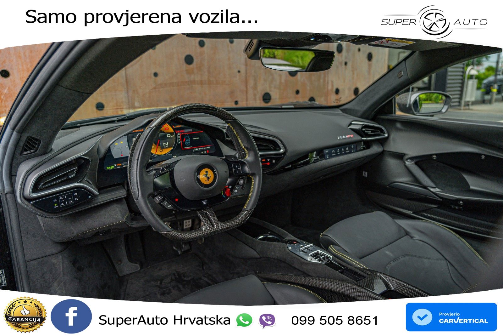 Ferrari 296 GTB 3.0 V6 (830 KS) F1 DCT