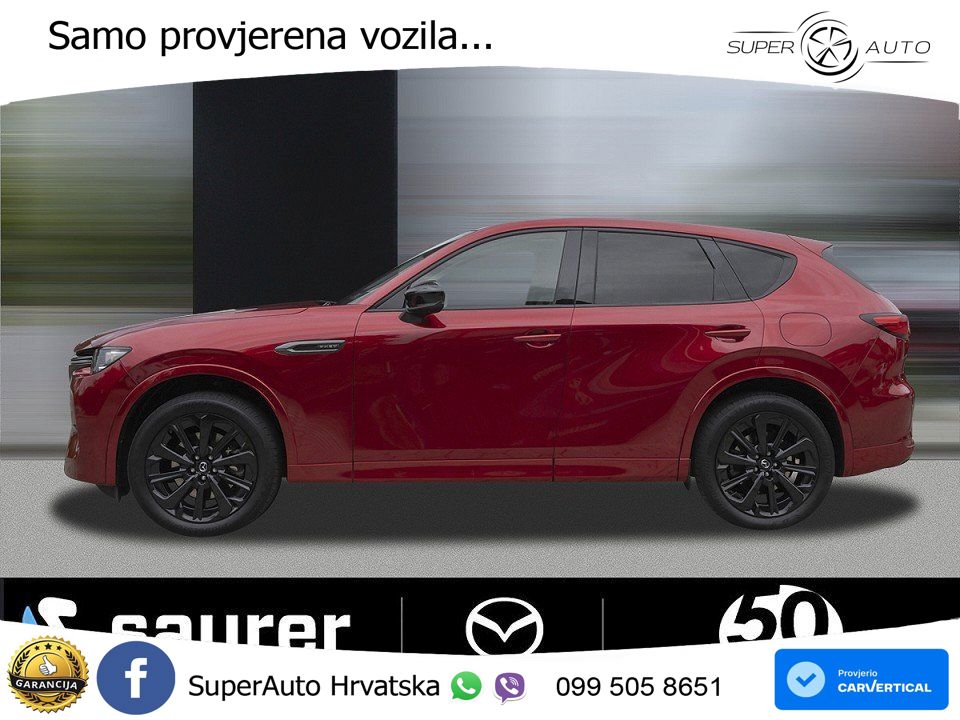 Mazda CX-60 2.5 e-Skyactiv (328 KS) AWD Automatic LED+GR SJED+ACC
