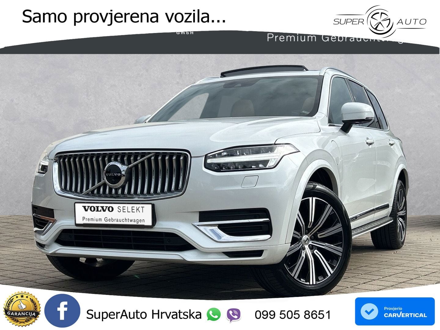 Volvo XC90 Recharge 2.0 T8 AWD Geartronic ACC+GR SJED+360+PANO