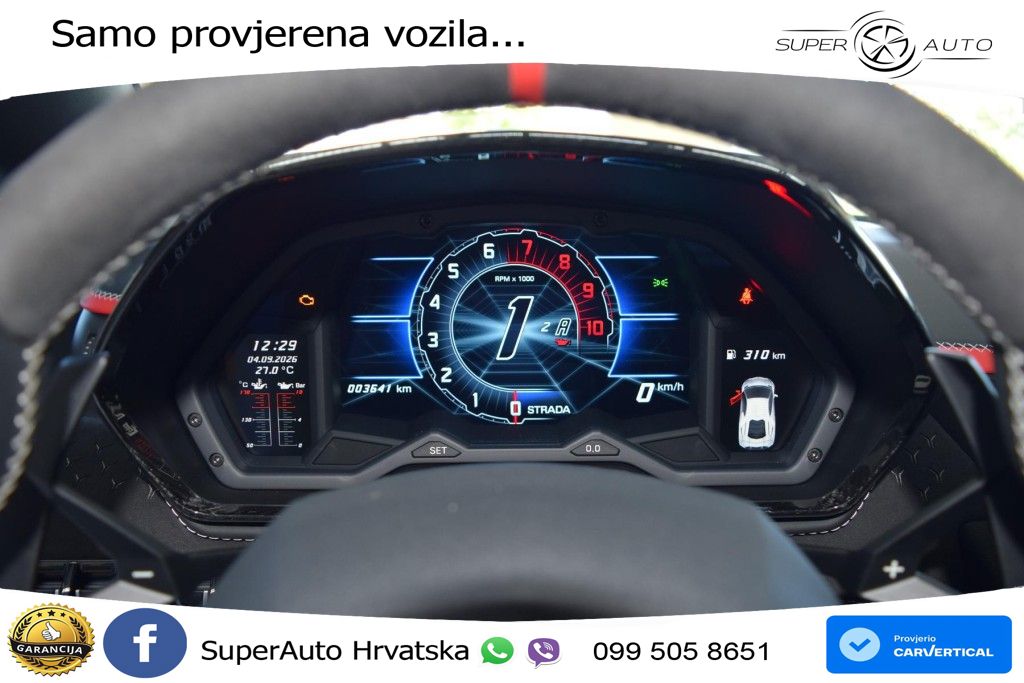 Lamborghini Aventador LP 780-4 Ultimae Roadster 6.5 V12 (780 KS) 4WD ISR