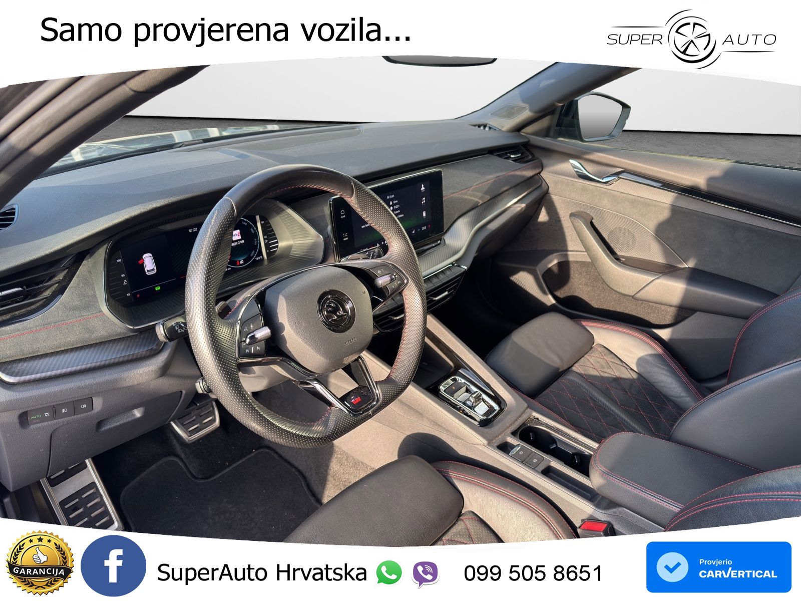 Škoda Octavia Combi RS 2.0 TDI (200 KS) DSG MATRIX+GR SJED+KAM