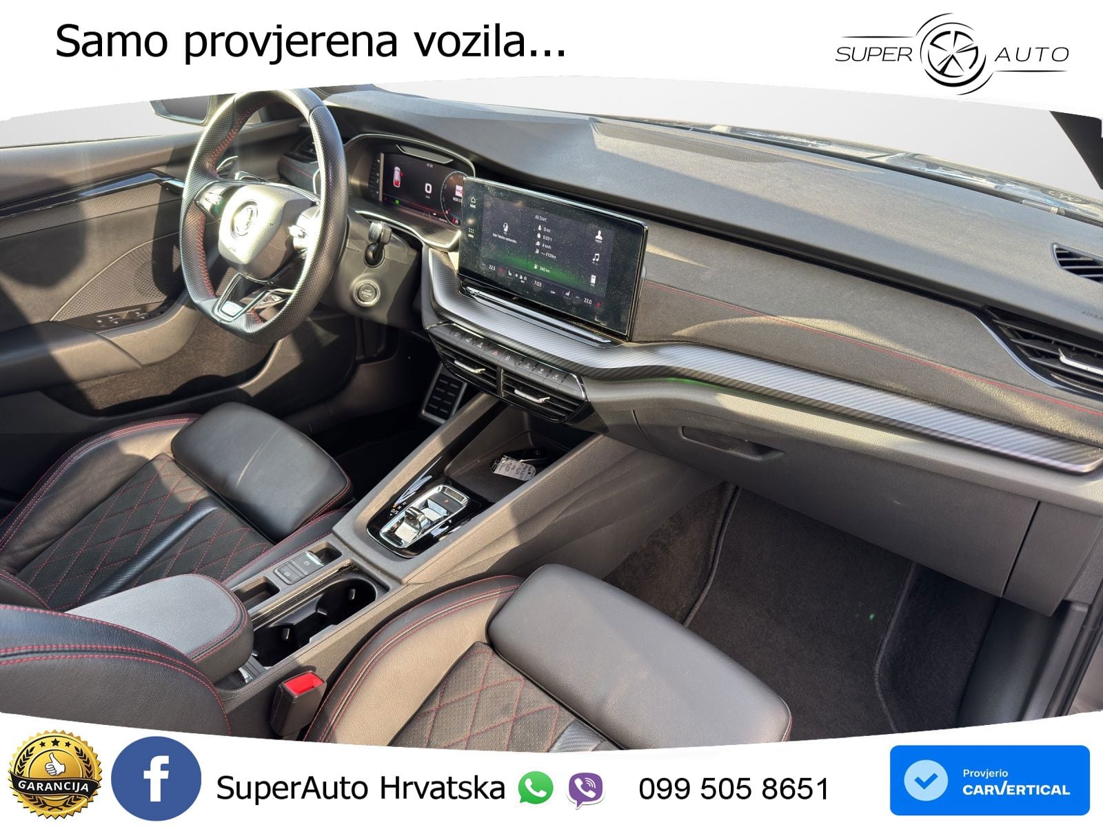 Škoda Octavia Combi RS 2.0 TDI (200 KS) DSG MATRIX+GR SJED+KAM