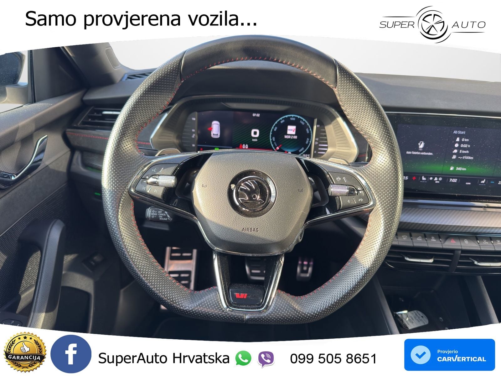 Škoda Octavia Combi RS 2.0 TDI (200 KS) DSG MATRIX+GR SJED+KAM