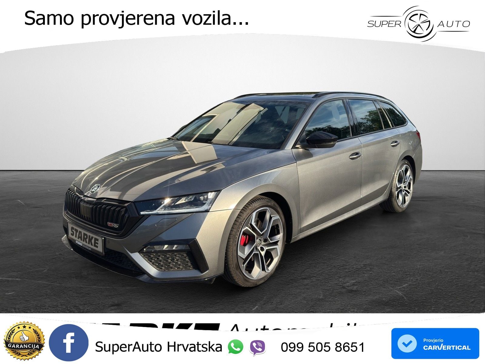 Škoda Octavia Combi RS 2.0 TDI (200 KS) DSG MATRIX+GR SJED+KAM