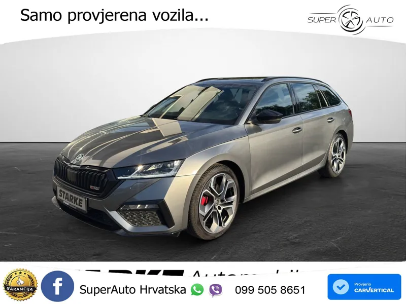 Škoda Octavia Combi RS 2.0 TDI (200 KS) DSG MATRIX+GR SJED+KAM