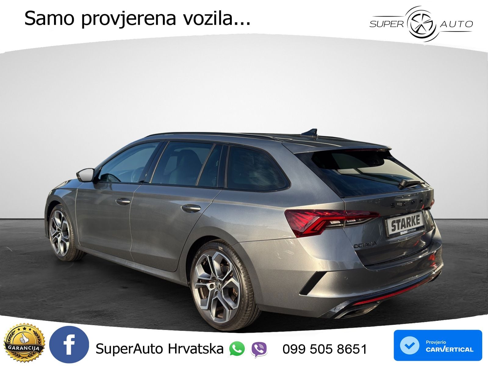 Škoda Octavia Combi RS 2.0 TDI (200 KS) DSG MATRIX+GR SJED+KAM