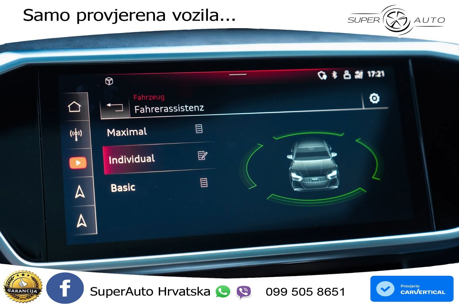 Audi RS7 4.0 TFSI V8 performance (630 KS) quattro tiptronic LED+GR SJED+ACC