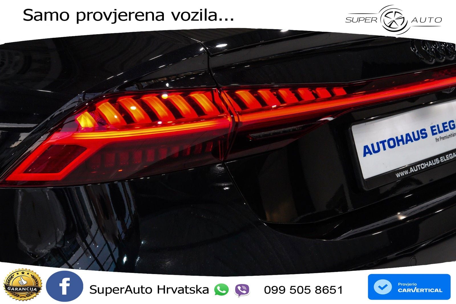 Audi RS7 4.0 TFSI V8 performance (630 KS) quattro tiptronic LED+GR SJED+ACC