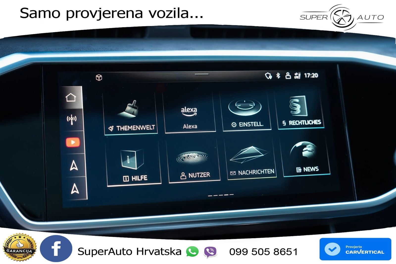 Audi RS7 4.0 TFSI V8 performance (630 KS) quattro tiptronic LED+GR SJED+ACC