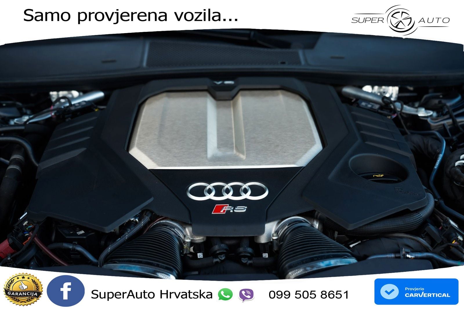 Audi RS7 4.0 TFSI V8 performance (630 KS) quattro tiptronic LED+GR SJED+ACC