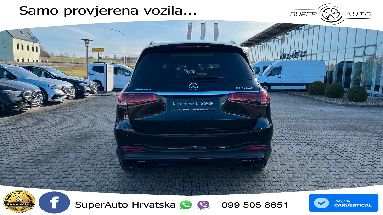 Mercedes-Benz GLS AMG GLS 63 V8 EQ Boost 4MATIC+ TCT ACC+HEAD+4xGR SJED+360+PANO