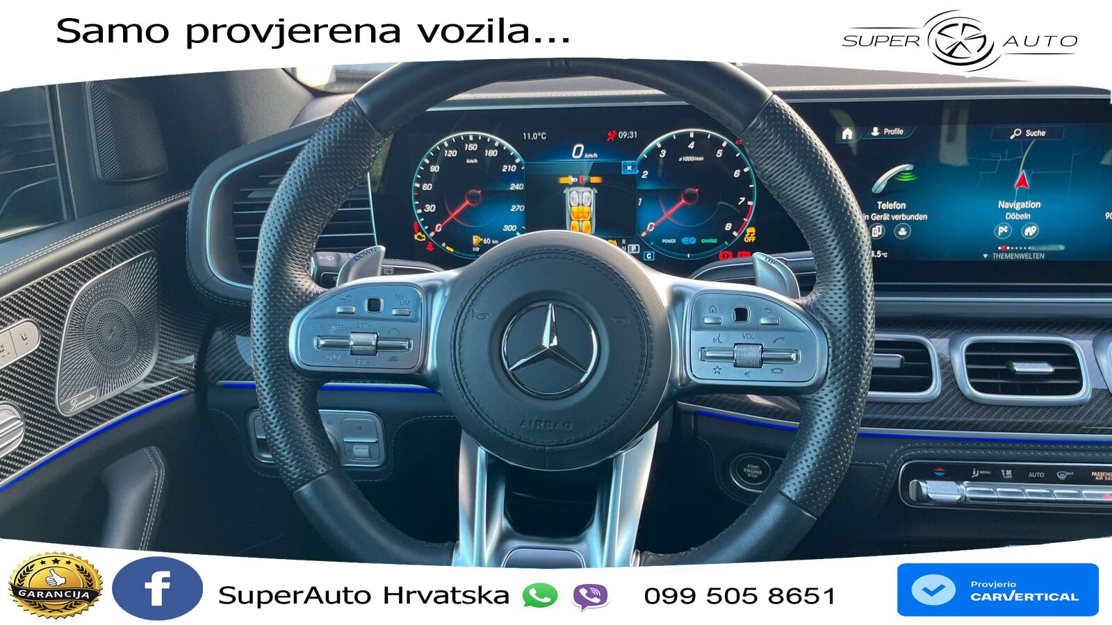 Mercedes-Benz GLS AMG GLS 63 V8 EQ Boost 4MATIC+ TCT ACC+HEAD+4xGR SJED+360+PANO