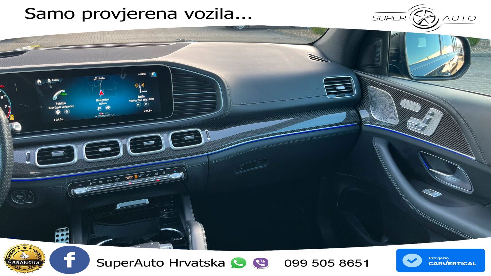 Mercedes-Benz GLS AMG GLS 63 V8 EQ Boost 4MATIC+ TCT ACC+HEAD+4xGR SJED+360+PANO