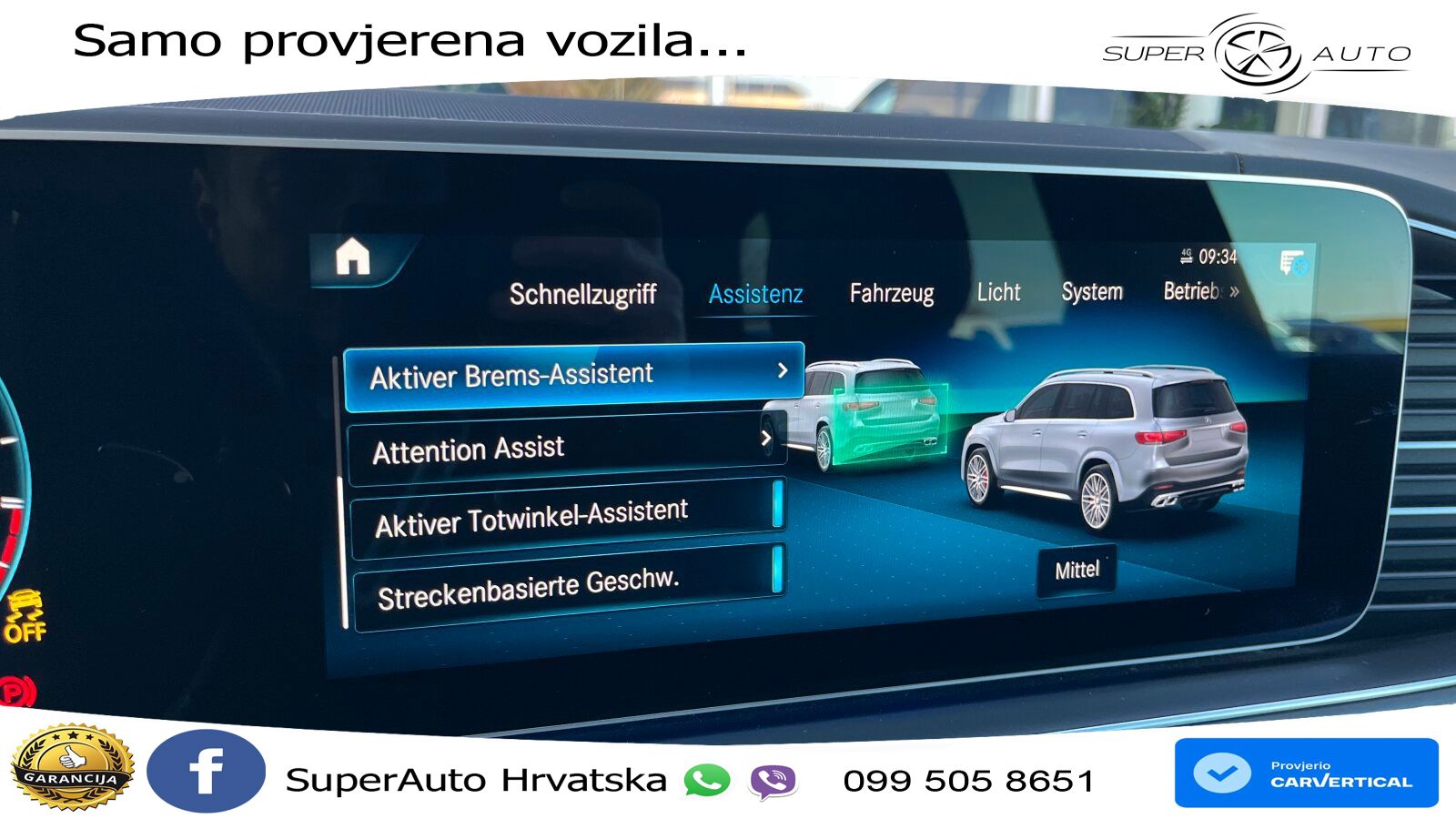 Mercedes-Benz GLS AMG GLS 63 V8 EQ Boost 4MATIC+ TCT ACC+HEAD+4xGR SJED+360+PANO