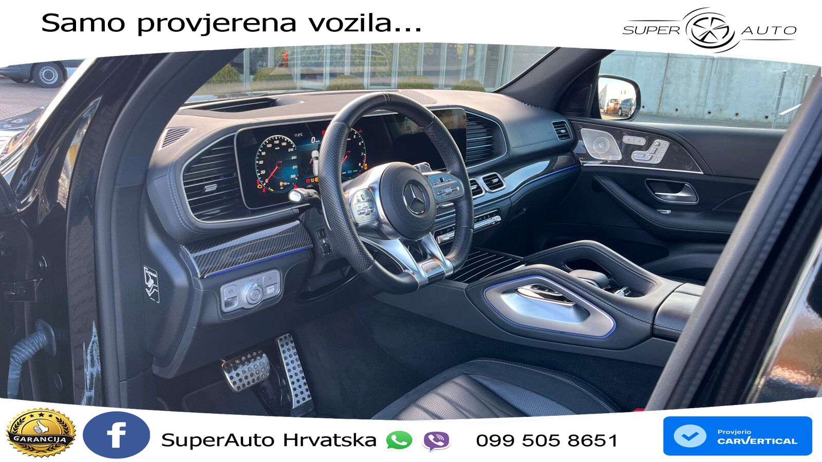 Mercedes-Benz GLS AMG GLS 63 V8 EQ Boost 4MATIC+ TCT ACC+HEAD+4xGR SJED+360+PANO