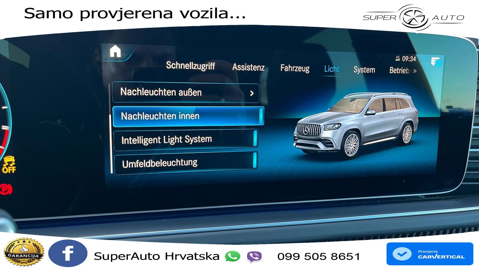 Mercedes-Benz GLS AMG GLS 63 V8 EQ Boost 4MATIC+ TCT ACC+HEAD+4xGR SJED+360+PANO