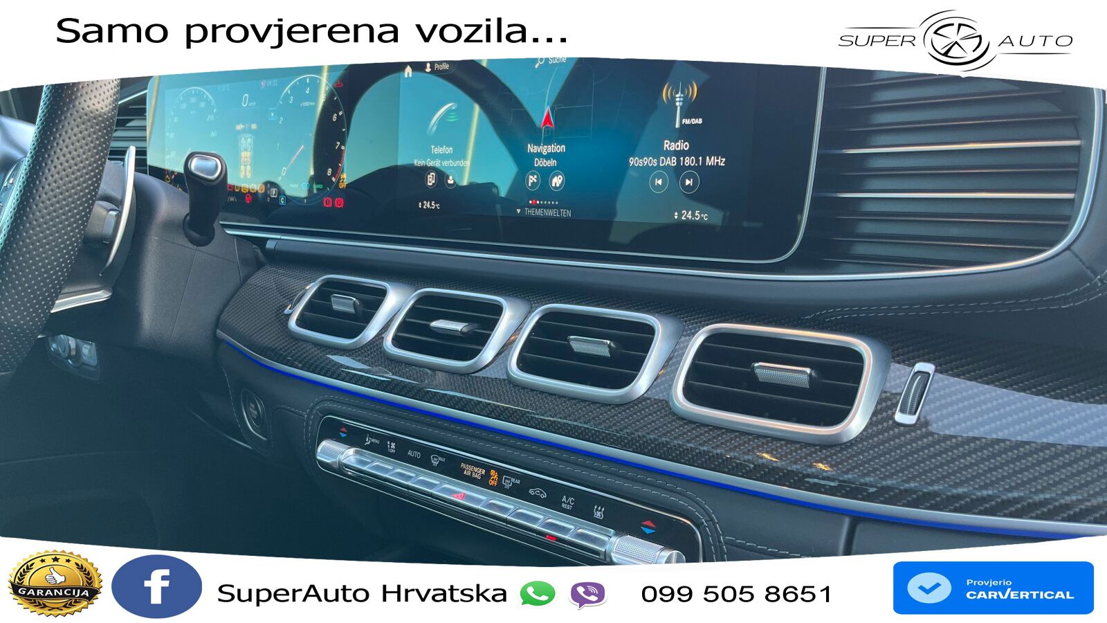Mercedes-Benz GLS AMG GLS 63 V8 EQ Boost 4MATIC+ TCT ACC+HEAD+4xGR SJED+360+PANO
