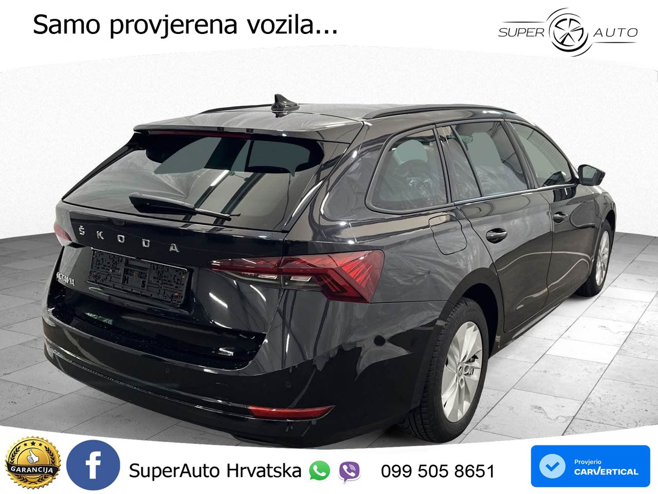 Škoda Octavia Combi 2.0 TDI (150 KS) DSG LED+GR SJED+ACC