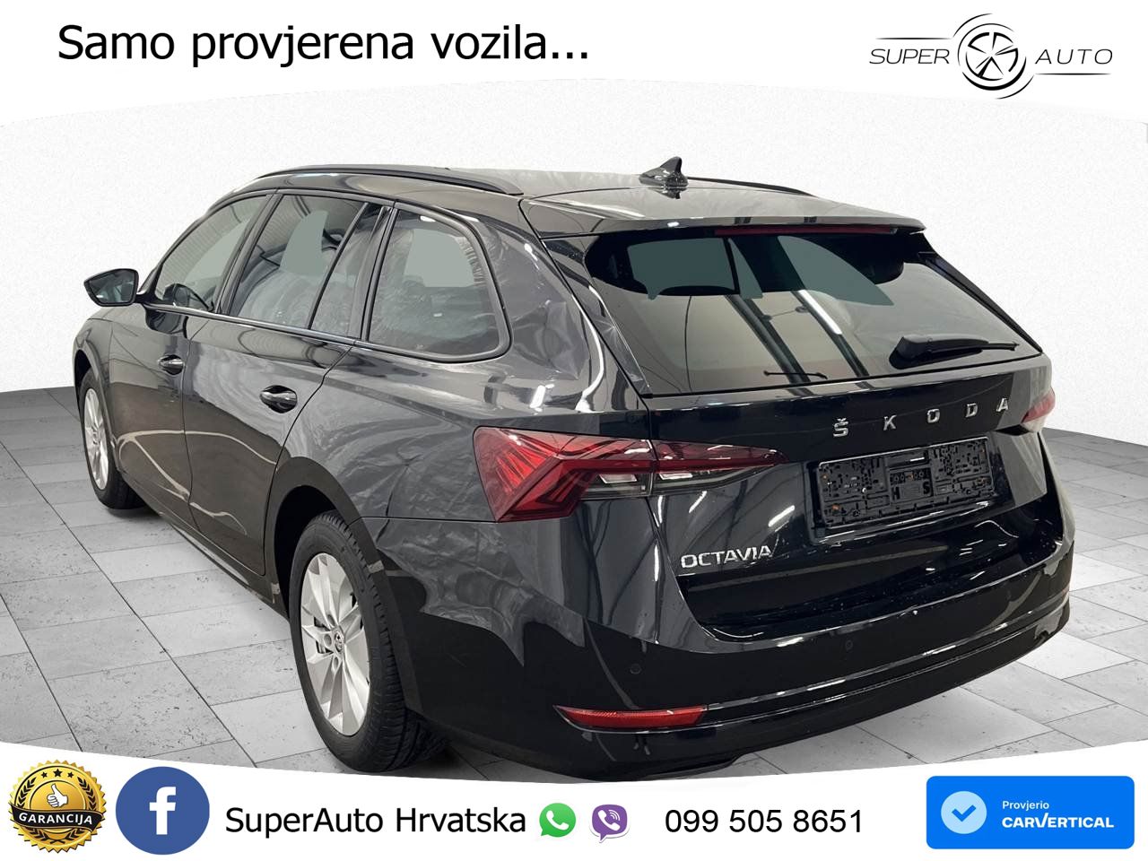 Škoda Octavia Combi 2.0 TDI (150 KS) DSG LED+GR SJED+ACC