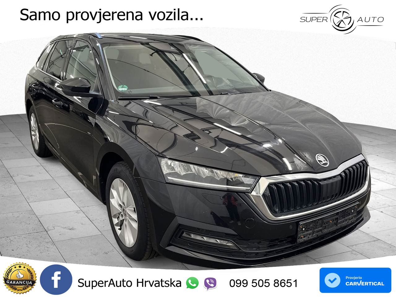 Škoda Octavia Combi 2.0 TDI (150 KS) DSG LED+GR SJED+ACC