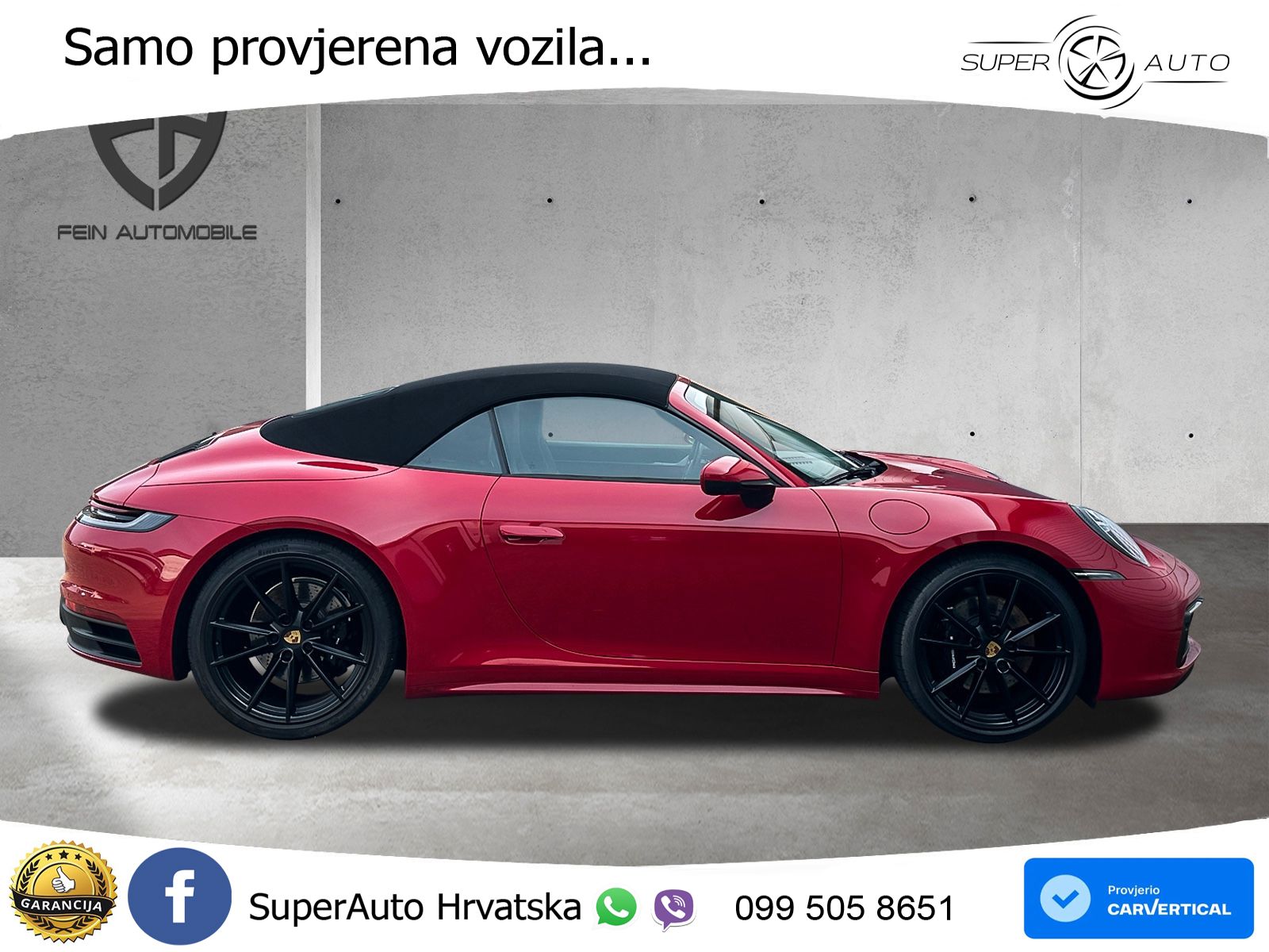 Porsche 911 Carrera S Cabriolet 3.0 (450 KS) PDK MATRIX+GR SJED+KAM