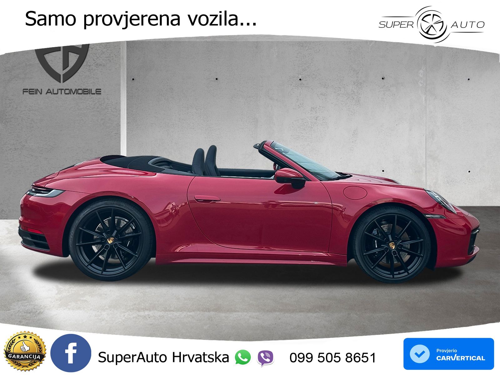 Porsche 911 Carrera S Cabriolet 3.0 (450 KS) PDK MATRIX+GR SJED+KAM